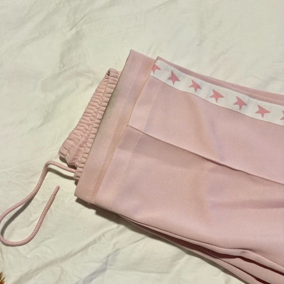 Golden Goose Pink Track Suit with White Side Stripe - Picture 8 of 9